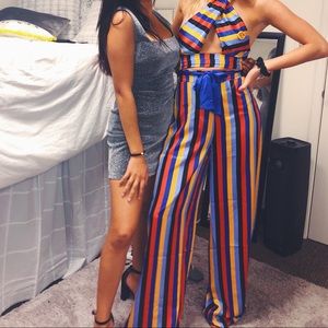 House of Harlow 1960 Silk Flare high-waisted Pant